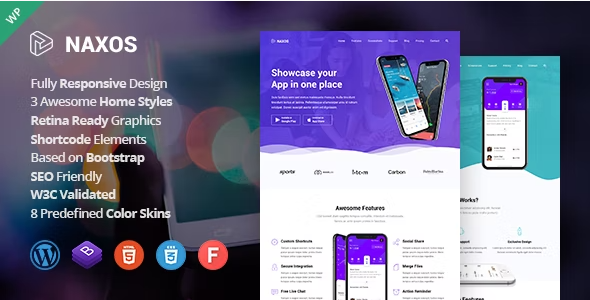 Naxos – App Landing Page WordPress Theme 1.7
 Nulled + Extended License Free Download