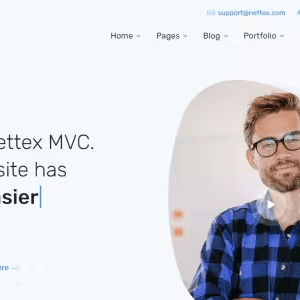 Nettex- .NET MVC Website Templates with Admin Dashboard 1.0.1 Nulled + Extended License Free Download