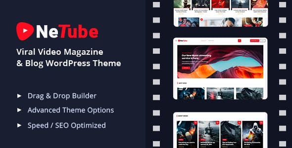 Netube Wordpress Theme - Nulled + Extended License