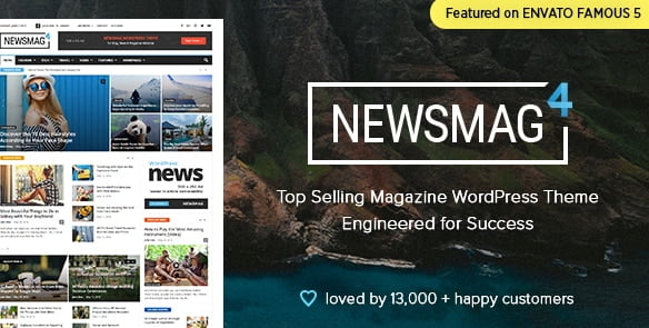 Newsmag WordPress Theme 5.4.2 – News Magazine Newspaper
 Nulled + Extended License Free Download