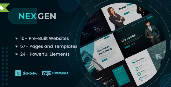 Nexgen – Consulting and Business WordPress Theme 1.1.4
 Nulled + Extended License Free Download