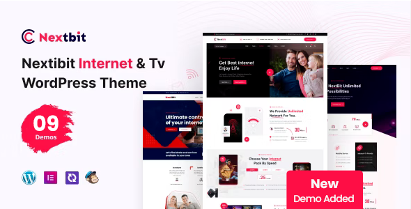 Nextbit – TV & Internet Provider WordPress Theme 2.0.6
 Nulled + Extended License Free Download