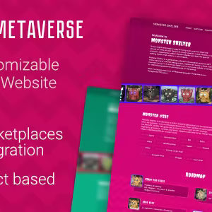NFT Metaverse (NFT Game website) Nulled + Extended License Free Download