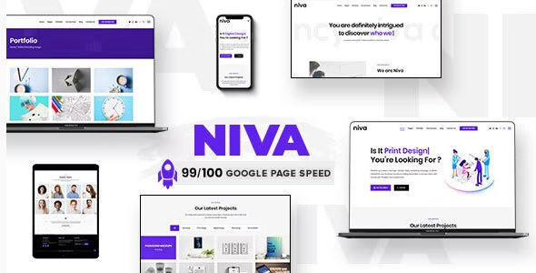 Niva – Creative Agency WordPress Theme 2.0.1
 Nulled + Extended License Free Download