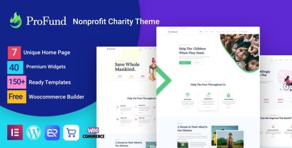 Nonprofit ProFund 3.4.2 – Charity Theme
 Nulled + Extended License Free Download