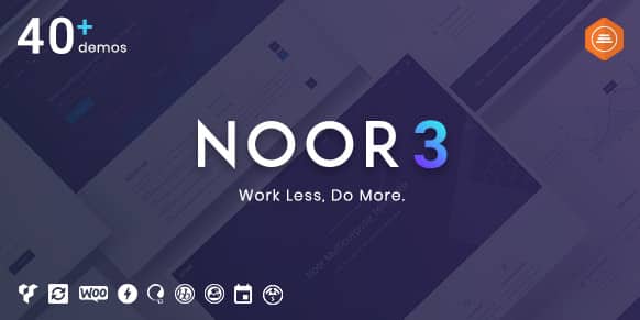Noor 5.7.6 – Multi-Purpose & Fully Customizable Creative AMP Theme
 Nulled + Extended License Free Download