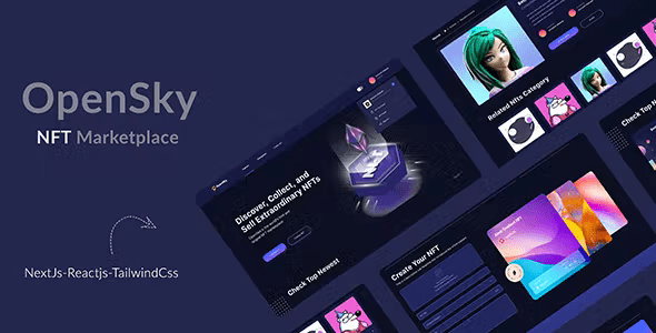 OenSky -NFT Marketplace Nextjs Template Nulled + Extended License Free Download