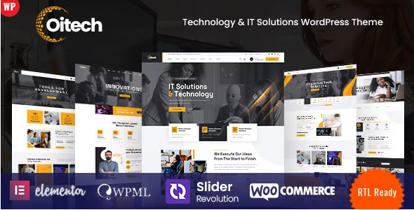 Oitech – Technology IT Services WordPress Theme 1.9
 Nulled + Extended License Free Download