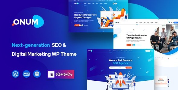 Onum WordPress Theme 1.2.16 – SEO & Marketing Elementor Theme
 Nulled + Extended License Free Download