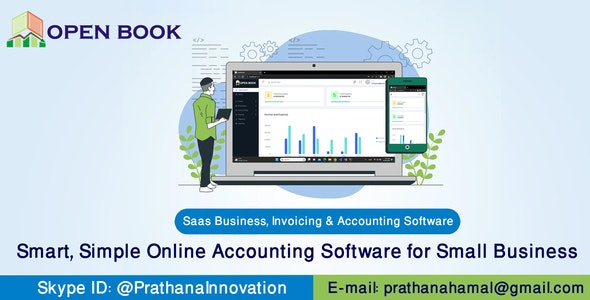Openbook – SaaS-based Accounting  Inventory Software Nulled + Extended License Free Download