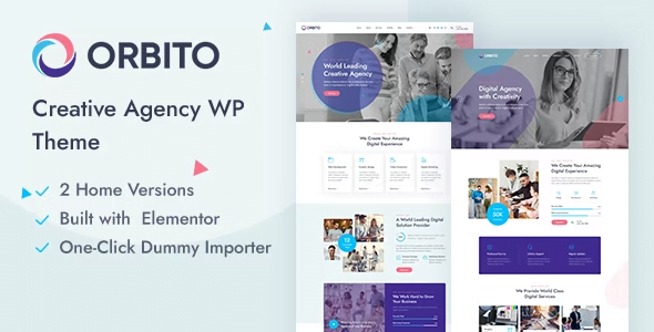 Orbito WordPress Theme 1.0 – Creative Agency Theme
 Nulled + Extended License Free Download