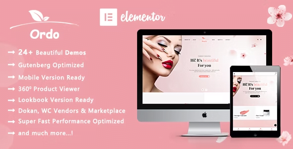 Ordo WordPress Theme 2.1.0 – Natural Cosmetic WooCommerce Theme
 Nulled + Extended License Free Download