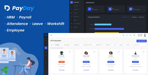 PayDay – HRM Solutions 2.2 Nulled + Extended License Free Download