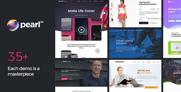 Pearl Wordpress Theme - Nulled + Extended License