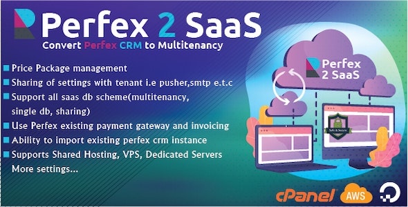 Perfex CRM SaaS Module – Transform Your Perfex CRM into a Powerful Multi-Tenancy Solution Nulled + Extended License Free Download