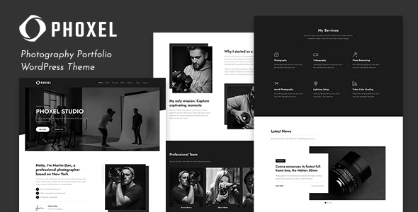 Phoxel – Photography Portfolio WordPress Theme 1.0
 Nulled + Extended License Free Download