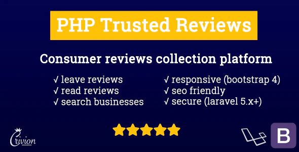 PHP Trusted Reviews 1.3.2 Nulled + Extended License Free Download