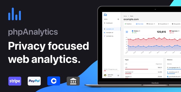 phpAnalytics – Web Analytics Platform 3.7.0 Nulled + Extended License Free Download