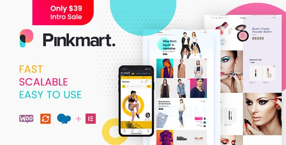 Pinkmart WooCommerce Theme 3.7.4 – AJAX Theme
 Nulled + Extended License Free Download