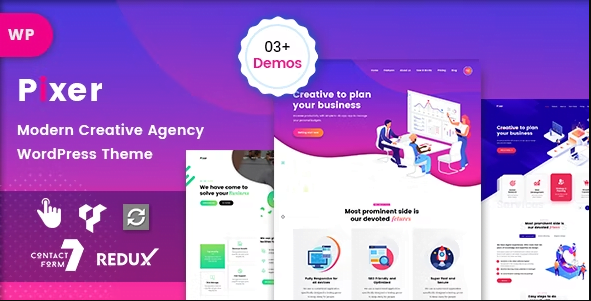 Pixer WordPress Theme 1.0 – Digital Agency
 Nulled + Extended License Free Download