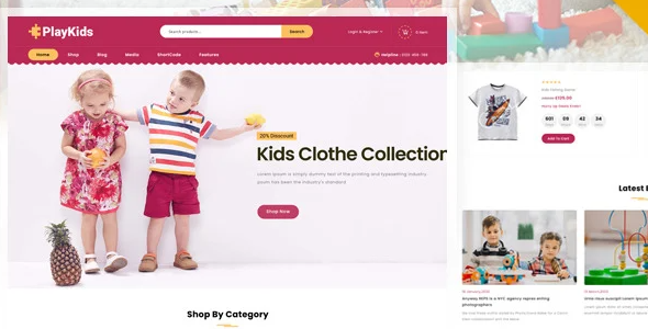 PlayKids – Kids Store WooCommerce Theme 1.0
 Nulled + Extended License Free Download