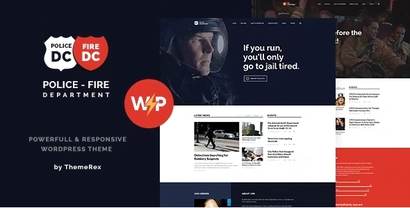 Police & Fire Department and Security Business WordPress Theme 1.3.1
 Nulled + Extended License Free Download