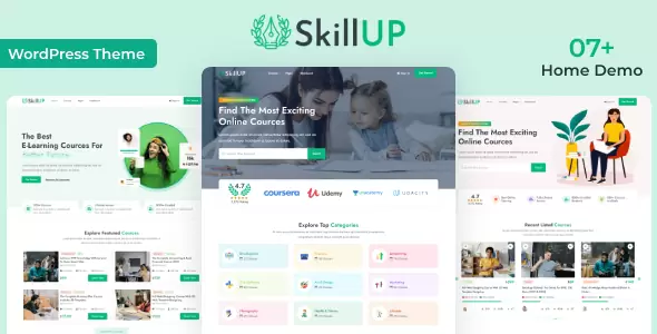 SkillUp Wordpress Theme - Nulled + Extended License