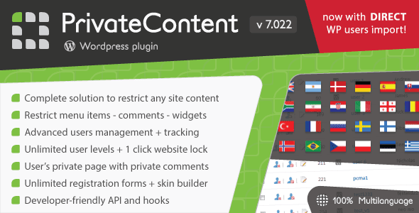 PrivateContent Wordpress Plugin - Nulled Download