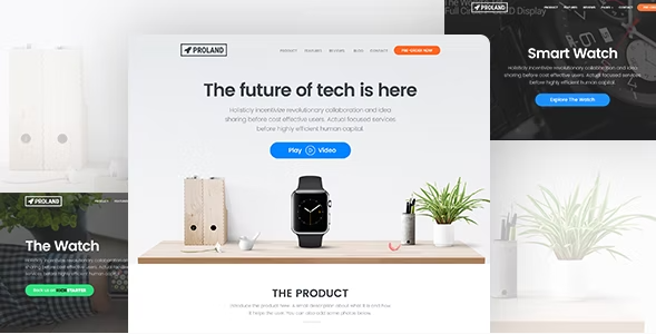 Proland – WordPress Product Landing Page Theme 1.8.0 Nulled + Extended License Free Download