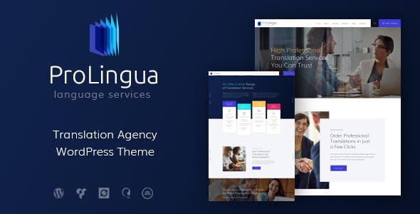 ProLingua Wordpress Theme - Nulled + Extended License