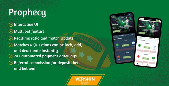 Prophecy – An Online Betting Platform Nulled + Extended License Free Download