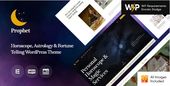 Prophet – Horoscope & Astrology WordPress Theme 1.3
 Nulled + Extended License Free Download