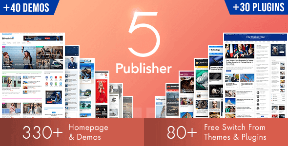 Publisher WordPress Theme 7.11.0 – Magazine Blog Newspaper and Review – BetterStudio
 Nulled + Extended License Free Download