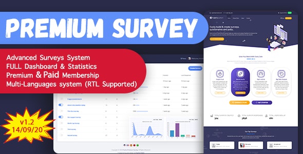 Puerto Premium Survey Builder SAAS 1.5 Nulled + Extended License Free Download