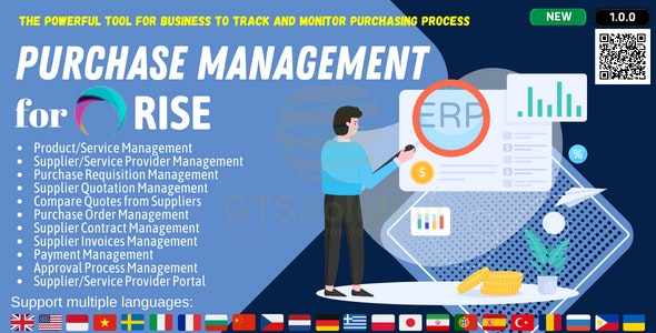 Purchase Management plugin for RISE CRM Nulled + Extended License Free Download