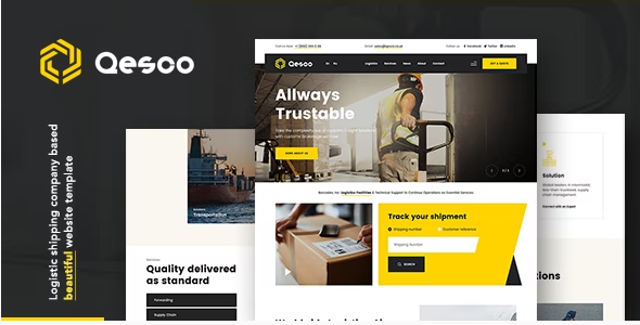 Qesco – Logistic Shipping Company WordPress Theme 1.0.0
 Nulled + Extended License Free Download