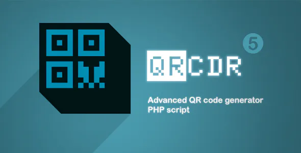 QRcdr – responsive QR Code generator 5.2.9 Nulled + Extended License Free Download