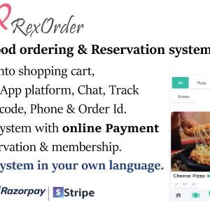 QrexOrder – SaaS WhatsApp Online ordering / Restaurant management / Reservation system 3.1.8 [Regular License] Nulled + Extended License Free Download