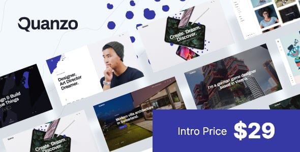 Quanzo Wordpress Theme - Nulled + Extended License