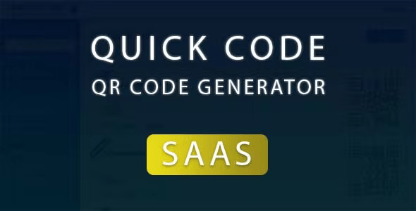 Quick Code – QR Code Generator SAAS 1.15.4 Nulled + Extended License Free Download