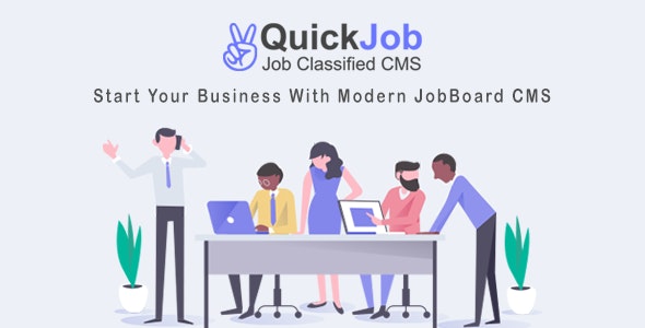 QuickJob – Job Board Job Portal PHP Script Nulled + Extended License Free Download
