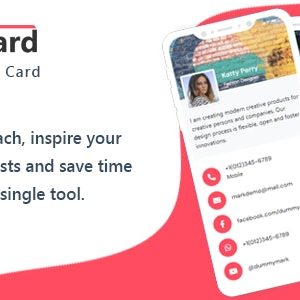 QuickVCard – Digital Business Card SaaS PHP Script 2.1 Nulled + Extended License Free Download