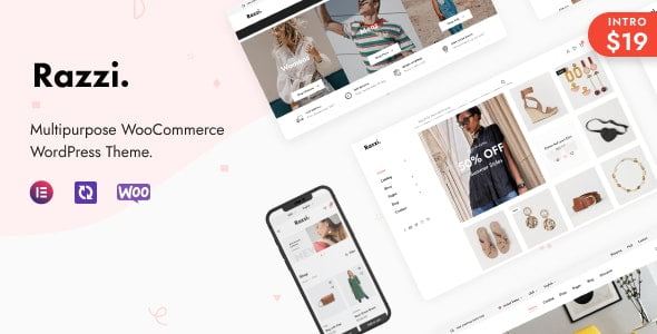 Razzi WordPress Theme 2.0.9 – Multipurpose WooCommerce Theme
 Nulled + Extended License Free Download
