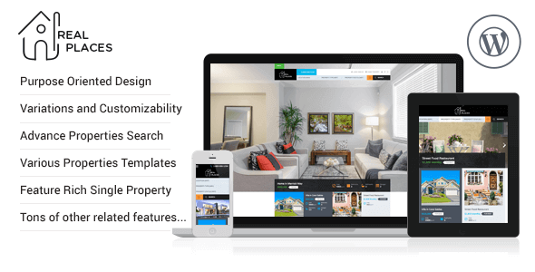 Real Places WordPress Theme 1.9.2 – Responsive Real Estate Theme
 Nulled + Extended License Free Download
