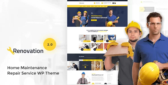 Renovation Wordpress Theme - Nulled + Extended License