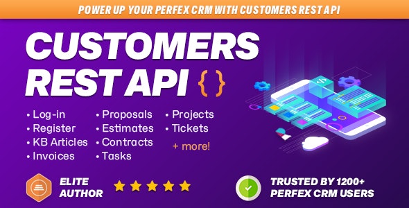 REST API for Perfex Customers Nulled + Extended License Free Download