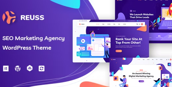 Reuss – WordPress theme for marketing agency 1.0.5
 Nulled + Extended License Free Download
