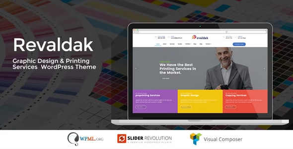 Revaldak – Printing Services WordPress Theme 2.8
 Nulled + Extended License Free Download