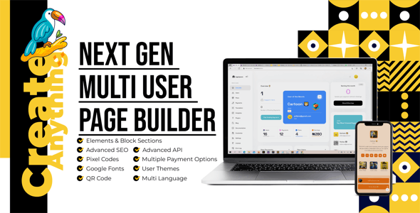 Rio Pages – Next Gen Multi User Page Builder 2.4 [Extended Version] Nulled + Extended License Free Download