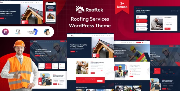 Rooftek – Roofing Services WordPress Theme 1.0.0
 Nulled + Extended License Free Download